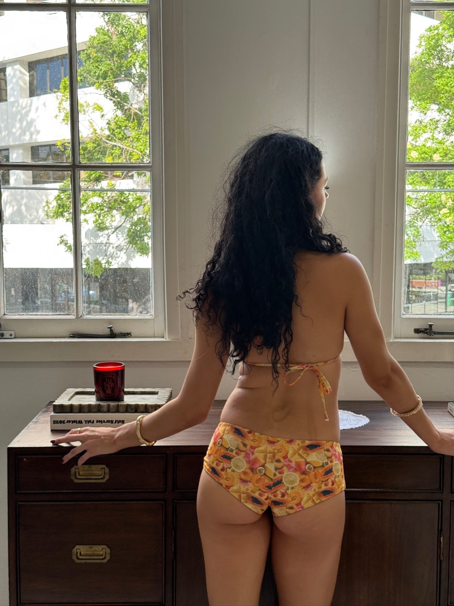 Cheeky Boy Short Papaya